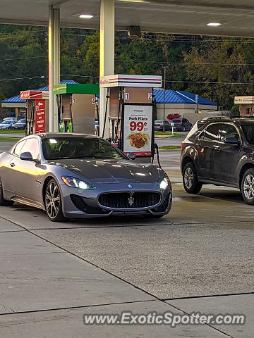 Maserati GranTurismo spotted in Decorah, Iowa