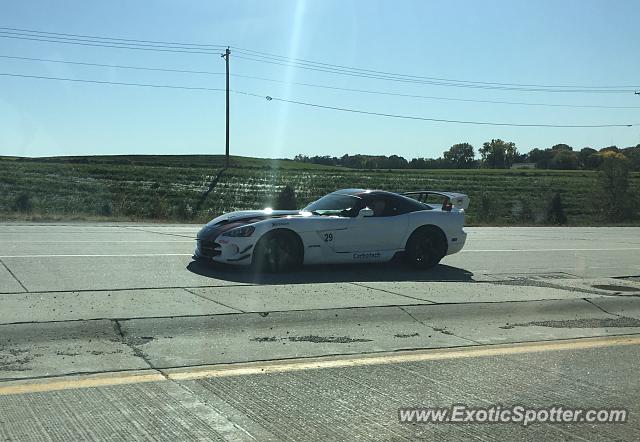 Dodge Viper spotted in Omaha, Nebraska