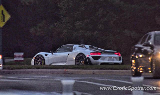Porsche 918 Spyder spotted in Columbus, Ohio