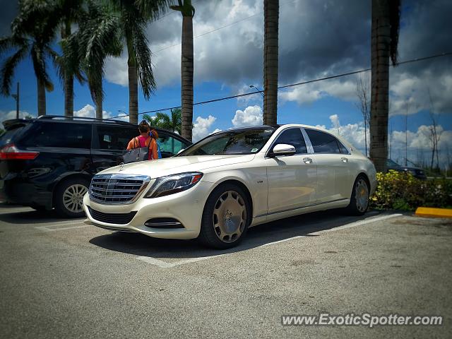 Mercedes Maybach spotted in Miami, Florida