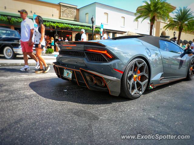 Lamborghini Huracan spotted in Miami, Florida