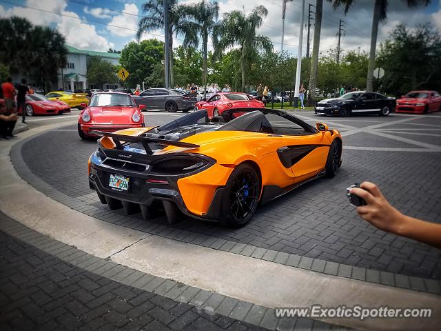 Mclaren 600LT spotted in Miami, Florida