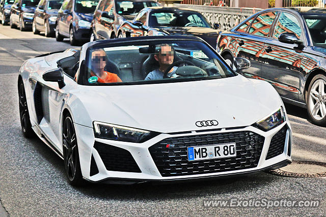 Audi R8 spotted in Hamburg, Germany