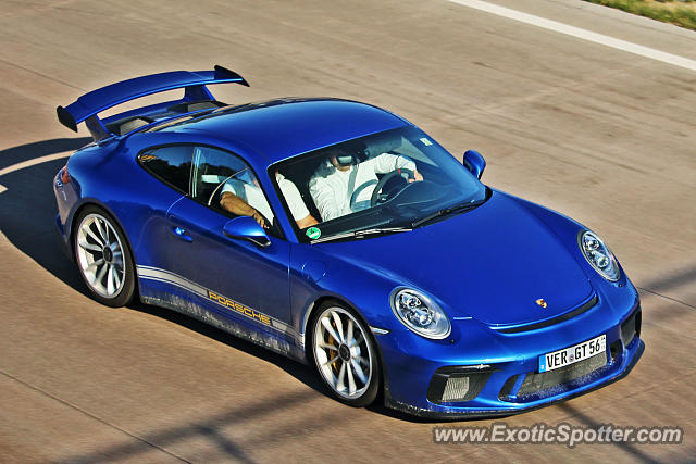 Porsche 911 GT3 spotted in Stuhr, Germany