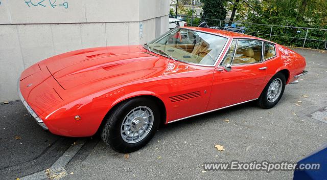 Maserati Ghibli spotted in Zurich, Switzerland