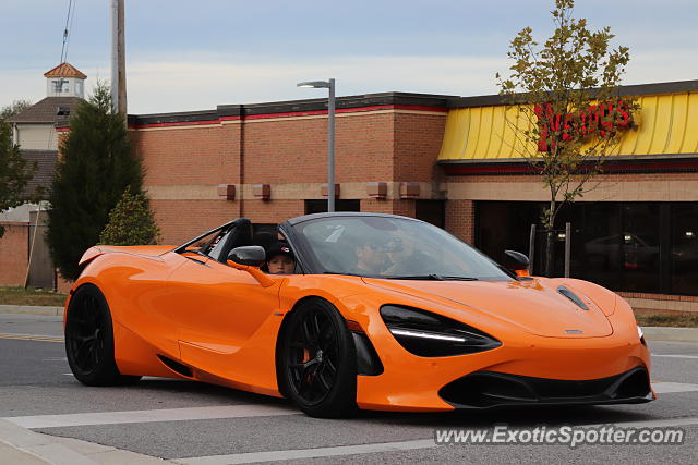 Mclaren 720S spotted in Columbia, Maryland