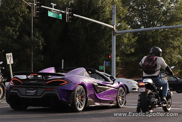 Mclaren 600LT spotted in Columbia, Maryland