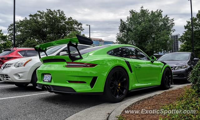 Porsche 911 GT3 spotted in Raleigh, North Carolina