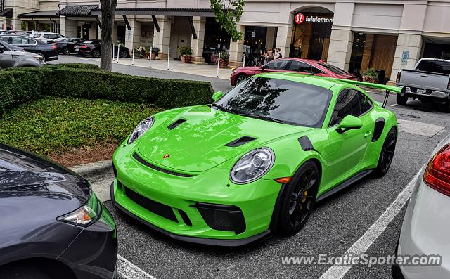 Porsche 911 GT3 spotted in Raleigh, North Carolina