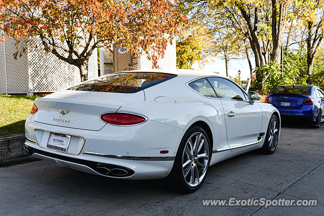 Bentley Continental spotted in Wayzata, Minnesota