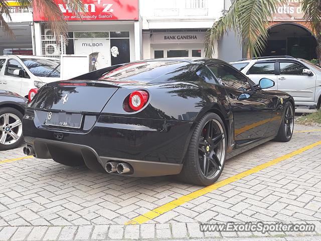 Ferrari 599GTB spotted in Jakarta, Indonesia
