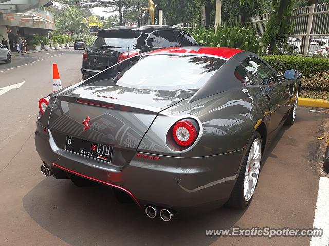 Ferrari 599GTB spotted in Jakarta, Indonesia