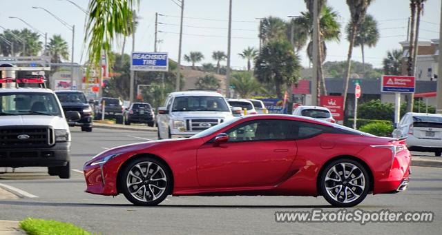 Lexus LC 500 spotted in Jacksonville, Florida