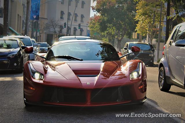 Ferrari LaFerrari spotted in Beverly Hills, California