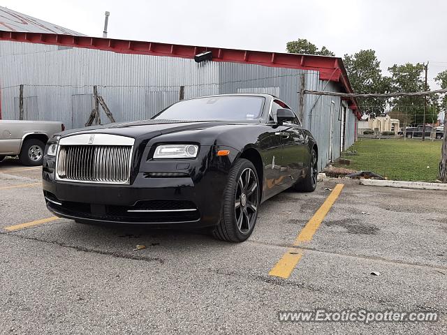 Rolls-Royce Wraith spotted in San Antonio, Texas