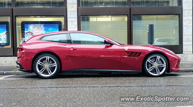 Ferrari GTC4Lusso spotted in Zurich, Switzerland