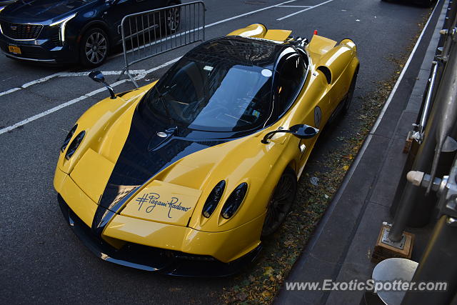 Pagani Huayra spotted in Manhattan, New York