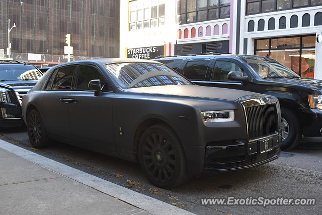 Rolls-Royce Phantom spotted in Manhattan, New York