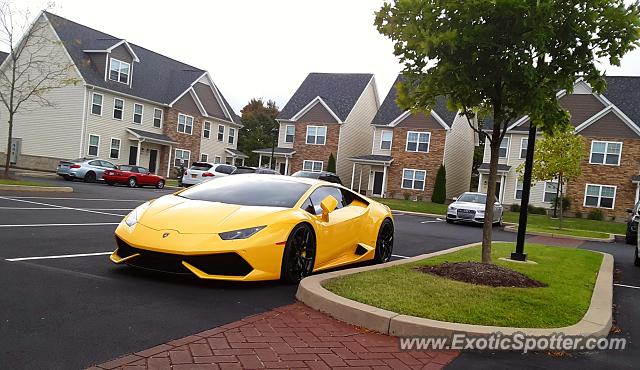 Lamborghini Huracan spotted in State College, Pennsylvania