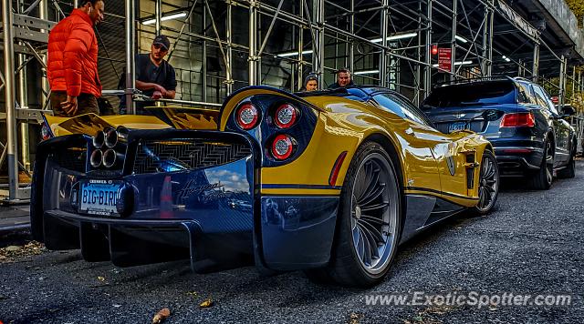 Pagani Huayra spotted in Manhattan, New York