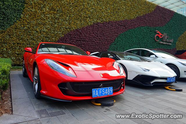 Ferrari 812 Superfast spotted in Shanghai, China