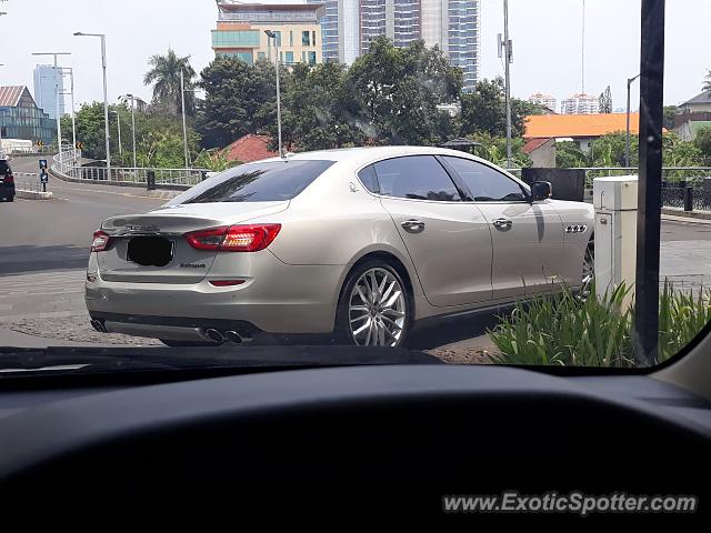 Maserati Quattroporte spotted in Jakarta, Indonesia