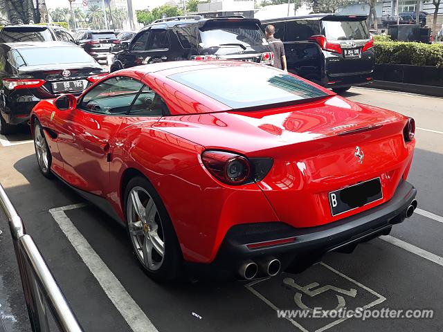 Ferrari Portofino spotted in Jakarta, Indonesia
