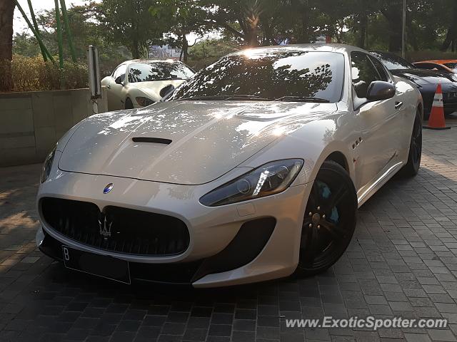 Maserati GranTurismo spotted in Jakarta, Indonesia