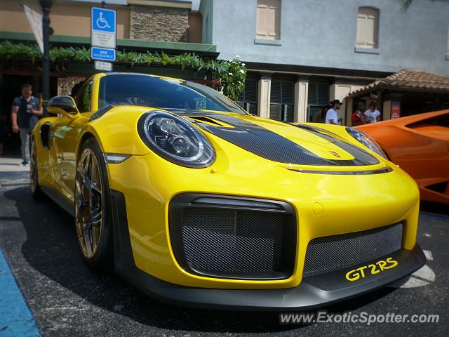 Porsche 911 GT2 spotted in Miami, Florida