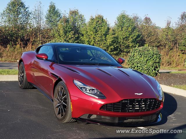 Aston Martin DB11 spotted in Union, Kentucky