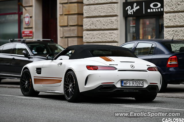 Mercedes AMG GT spotted in Warsaw, Poland