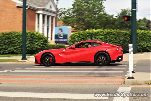 Ferrari F12 spotted in Columbus, Ohio