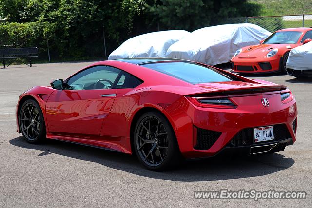 Acura NSX spotted in New Albany, Ohio