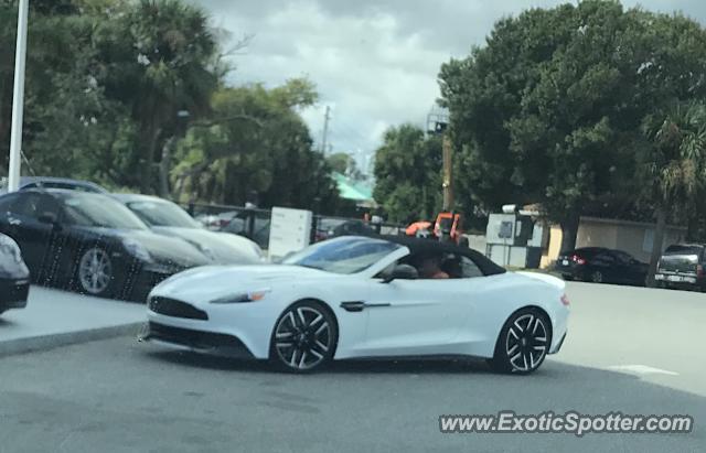 Aston Martin Vanquish spotted in Melbourne, Florida