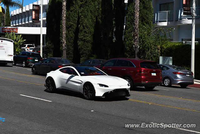 Aston Martin Vantage spotted in Hollywood, California