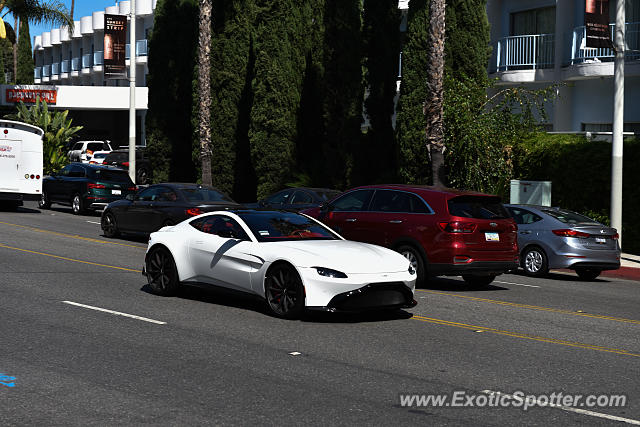 Aston Martin Vantage spotted in Hollywood, California