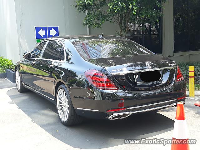 Mercedes Maybach spotted in Serpong, Indonesia