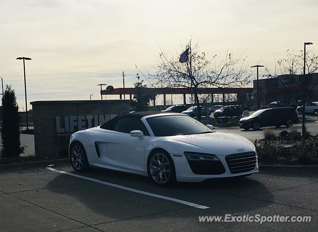 Audi R8 spotted in Des Moines, Iowa