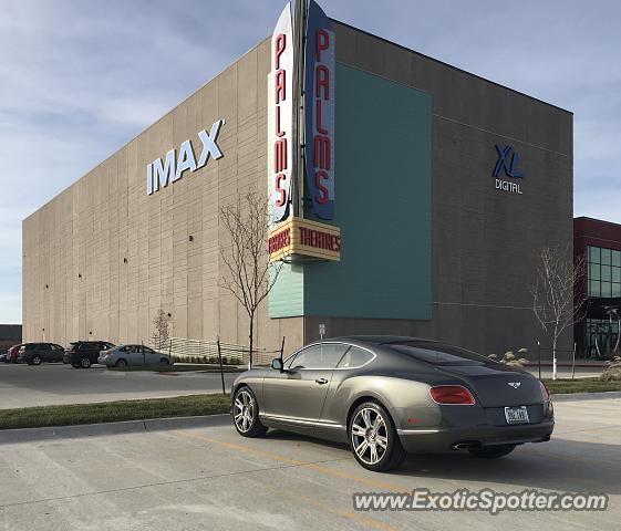 Bentley Continental spotted in Waukee, Iowa