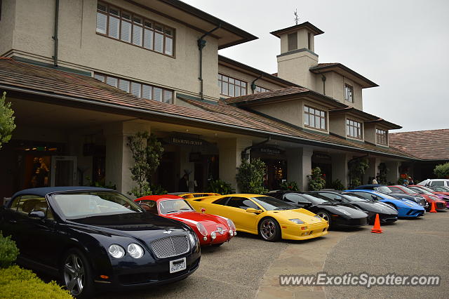 Bentley Continental spotted in Pebble Beach, California