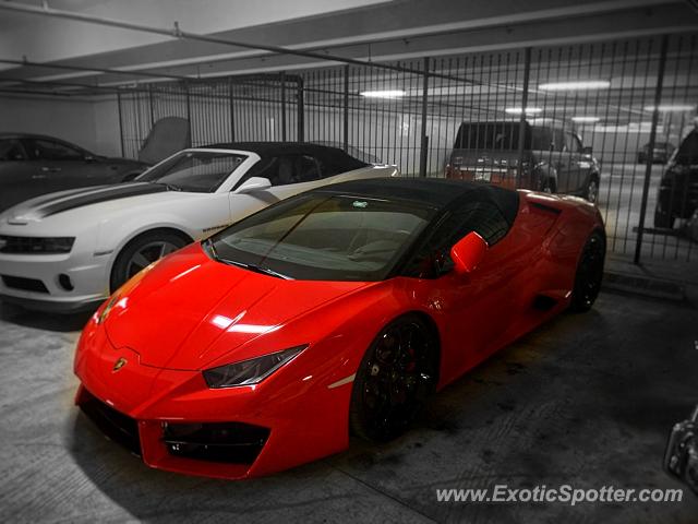 Lamborghini Huracan spotted in Miami, Florida
