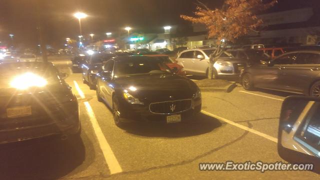 Maserati Quattroporte spotted in Brick, New Jersey