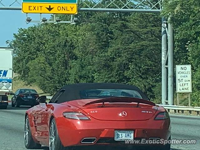 Mercedes SLS AMG spotted in Washington DC, United States