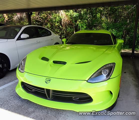 Dodge Viper spotted in Jacksonville, Florida