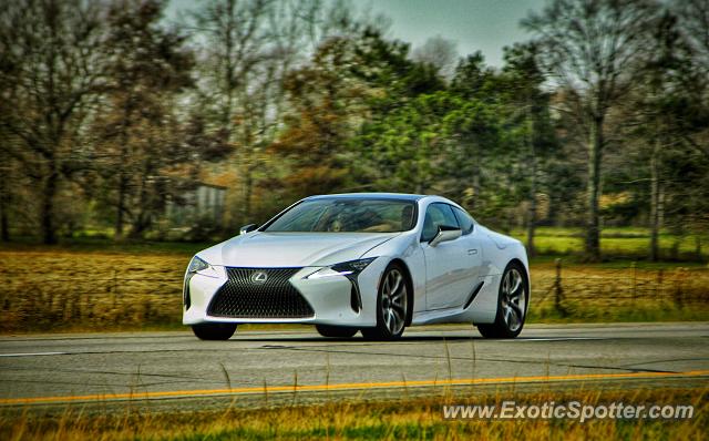 Lexus LC 500 spotted in Dayton, Ohio