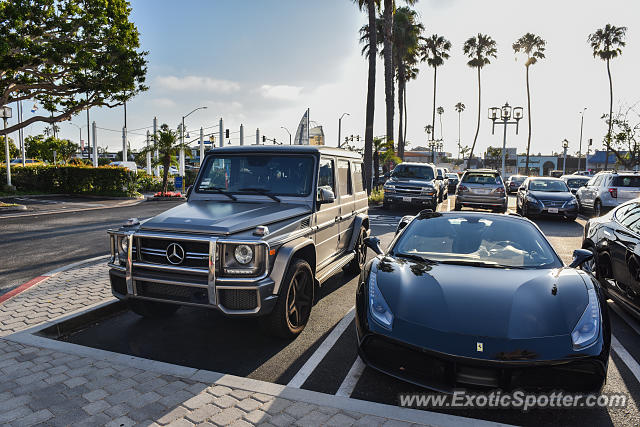 Ferrari 488 GTB spotted in Newport Beach, California
