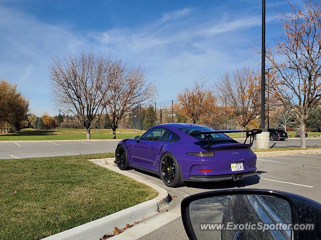 Porsche 911 GT3 spotted in Cottonwood Heigh, Utah