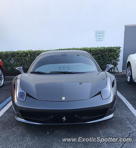 Ferrari 458 Italia spotted in Orlando, Florida