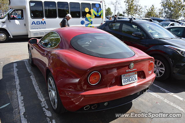 Alfa Romeo 8C spotted in Pasadena, California