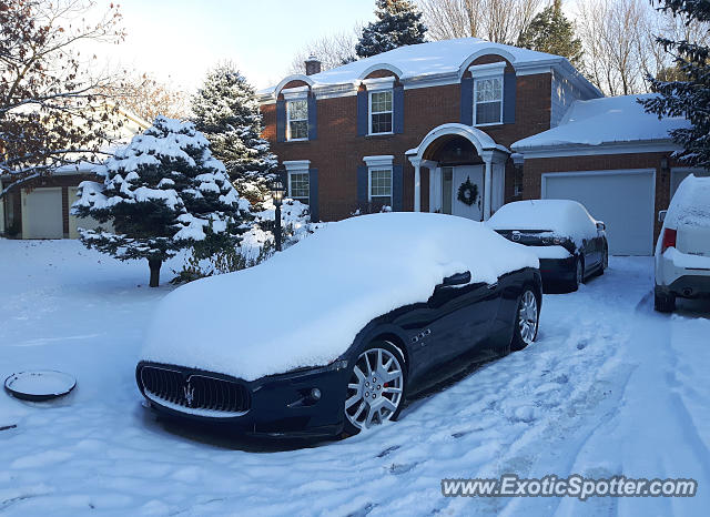 Maserati GranTurismo spotted in London, Canada